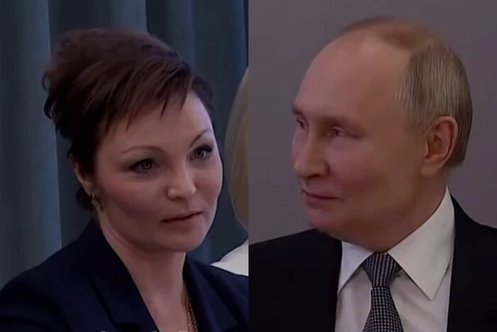 Die Witwen russischer Besatzungstruppen dankten Putin über 40 Mal bei einem Treffen (Video)
