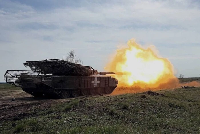 Karte der Kampfhandlungen in der Ukraine am 6. April 2025