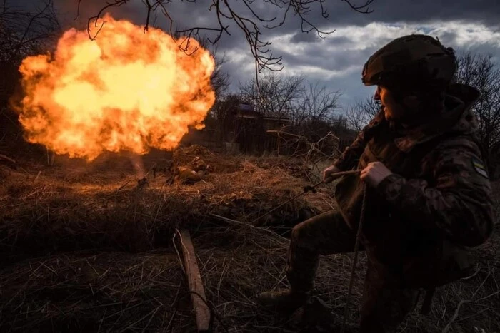 Kriegsverlaufskarte der Ukraine zum Stand vom 29. März 2025