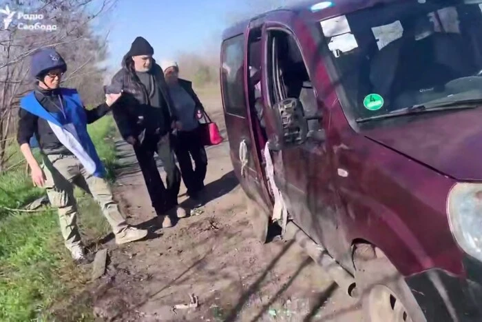 Besatzer griffen Evakuierungsfahrzeug mit FPV-Drohnen an