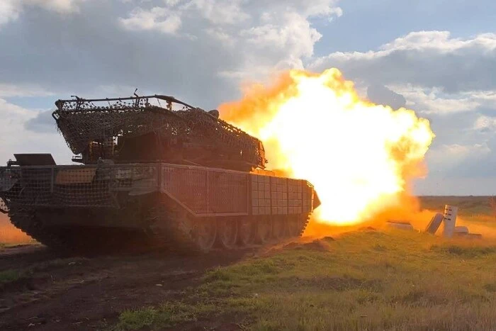 Karte der Kampfhandlungen in der Ukraine zum 25. April 2025