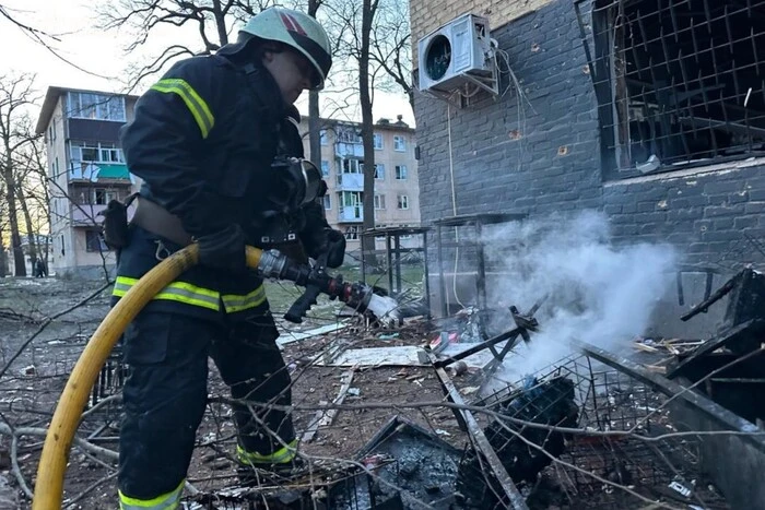 Drohnen griffen die Region Schytomyr an: Die Staatsnotdienst zeigten Fotos