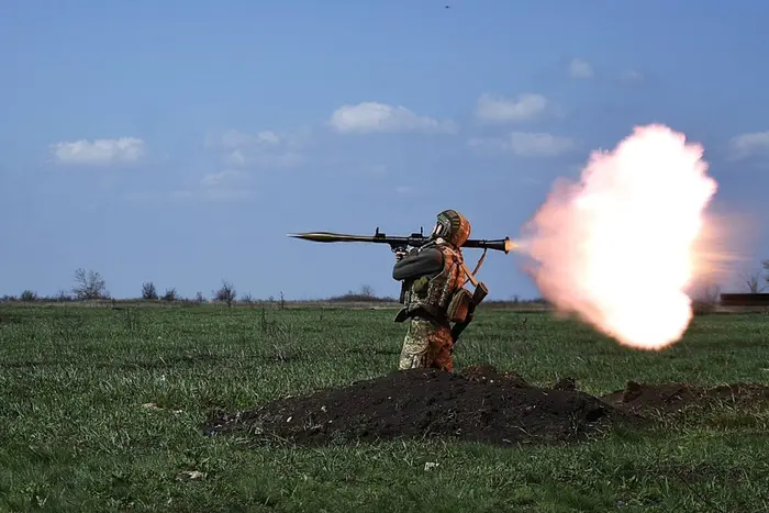 Karte der Kampfhandlungen in der Ukraine zum 11. April 2025