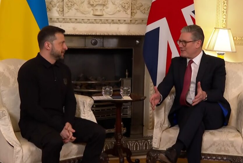 Zelensky and Starmer met in Ukraine