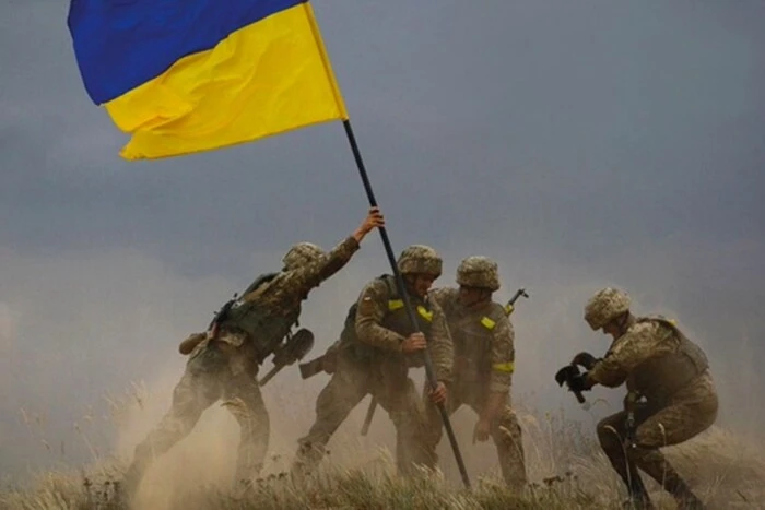 Karte der Kampfhandlungen in der Ukraine am 27. April 2025