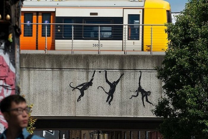Nowe prace legendarnej pracy Banksy'ego pojawiły się w Londynie (zdjęcia)