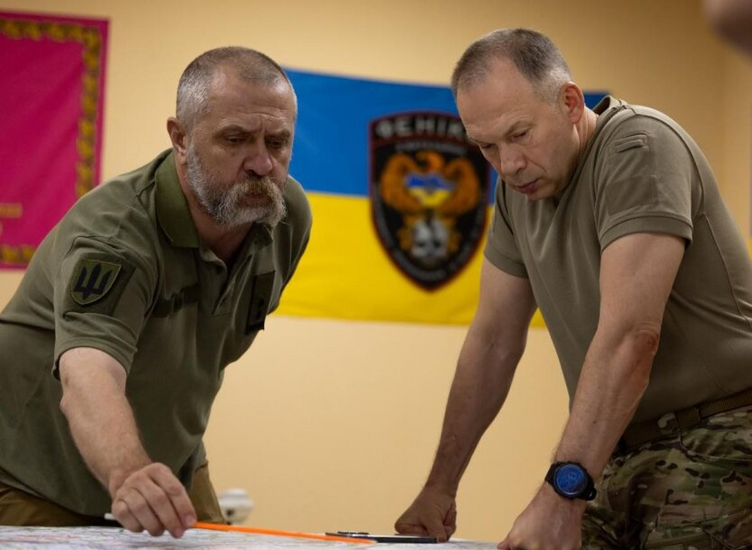 Syrsky spricht über die Situation an der Ostfront und in der Region Charkiw
