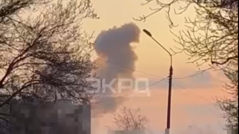 Аварія в житловому мікрорайоні з балістичною ракетою
