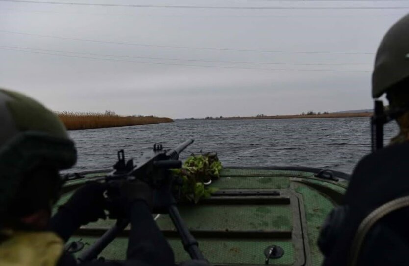 Спроба ворога заволодіти островами в акваторії Дніпра